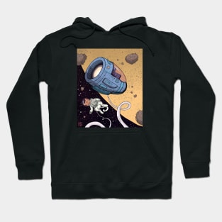 The Adventures Space Cat, in space... Hoodie